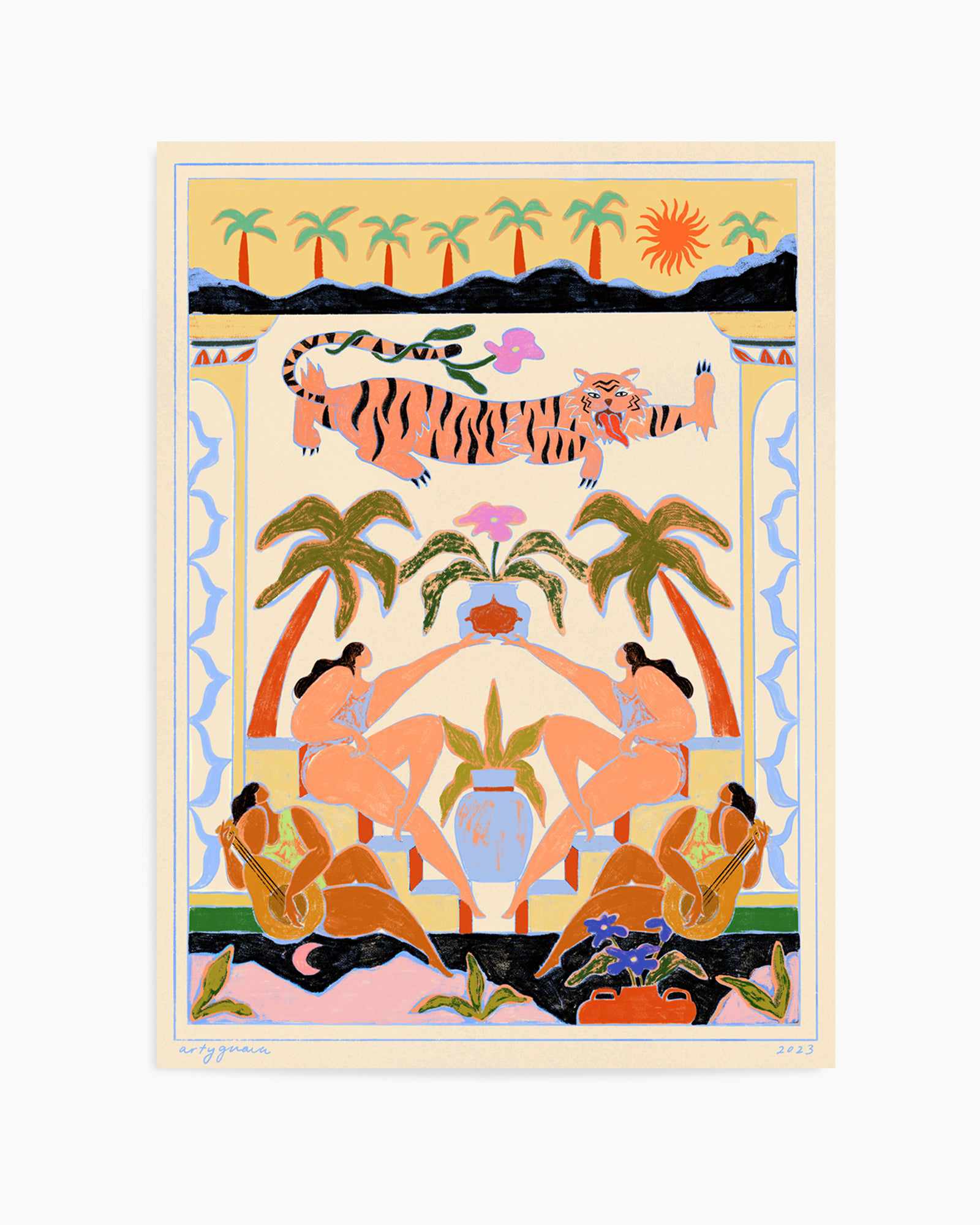 Tropicana by Arty Guava | Art Print