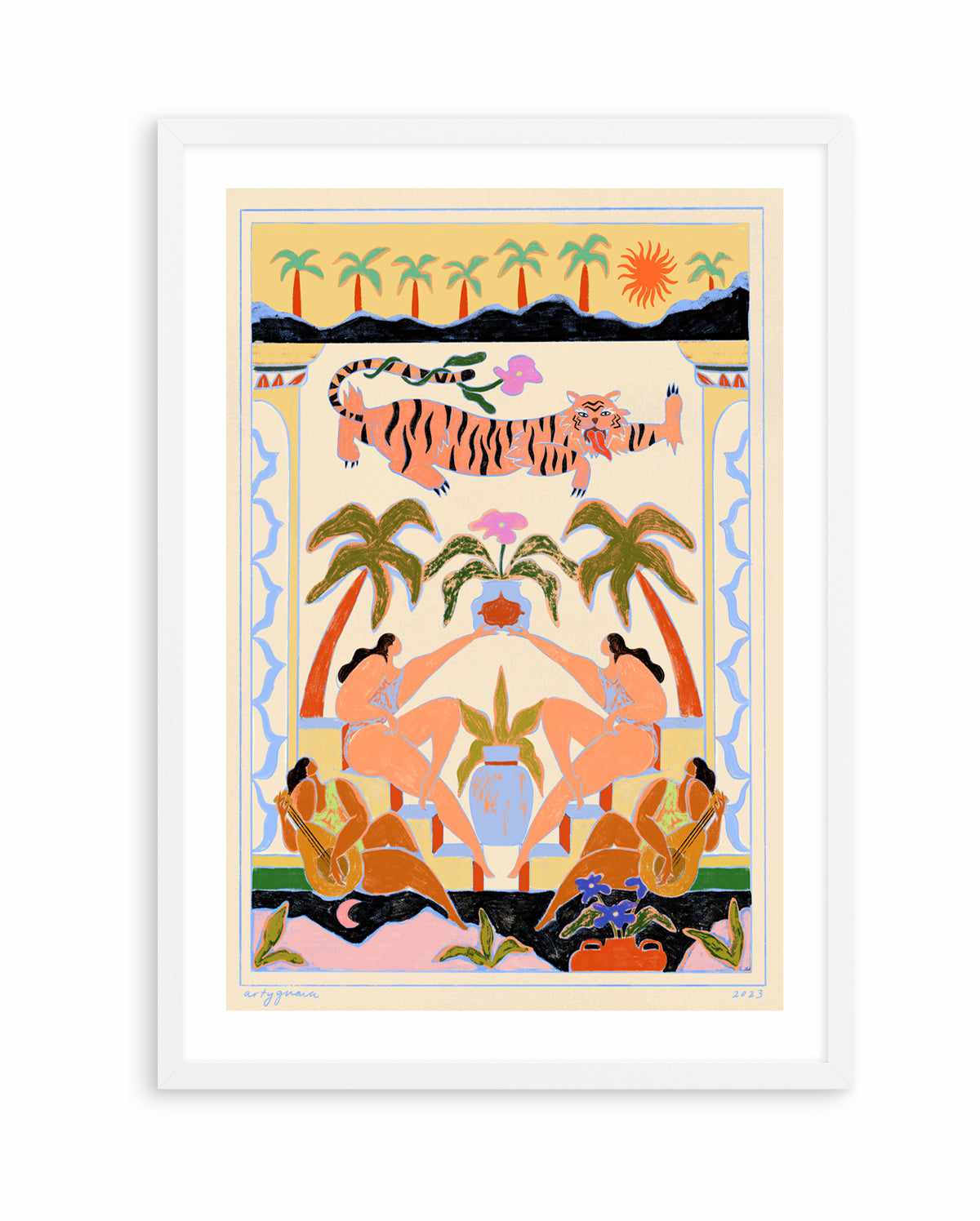 Tropicana by Arty Guava | Art Print