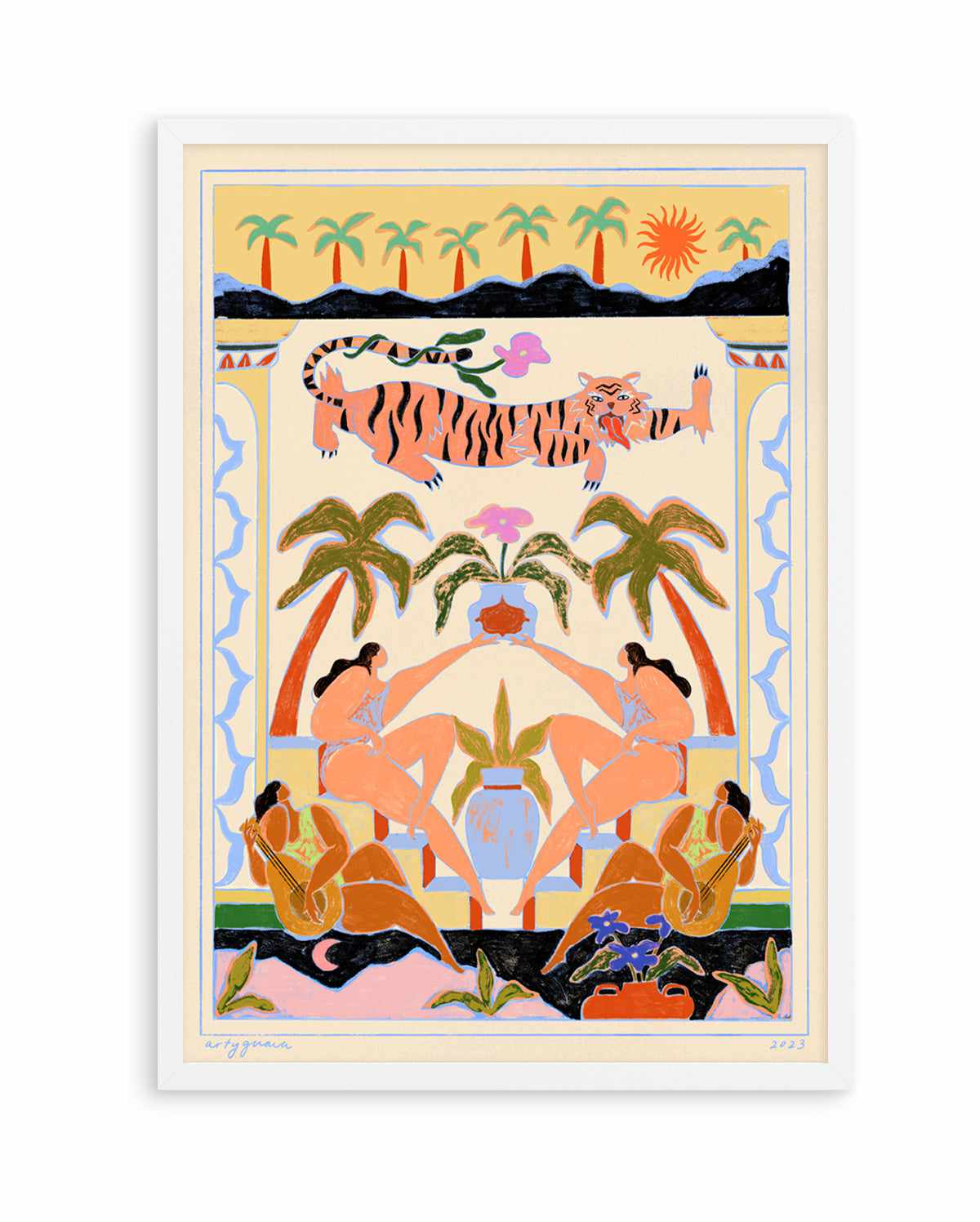 Tropicana by Arty Guava | Art Print