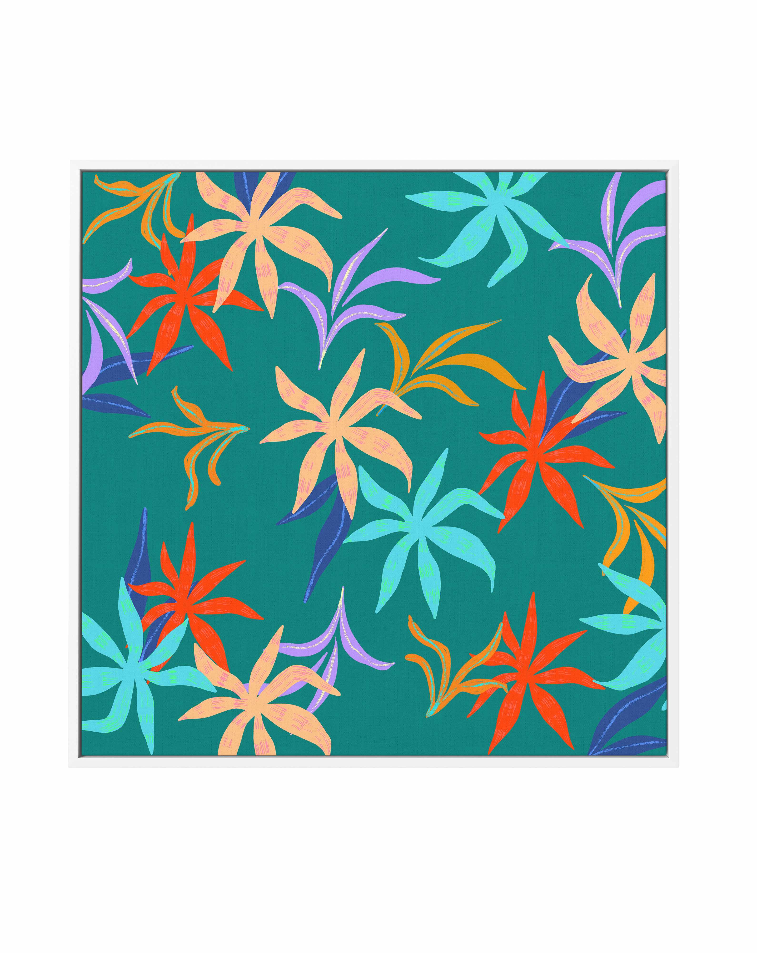 Tropicana I by Arty Guava | Framed Canvas Art Print