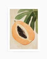 Tropicana Papaya | Art Print