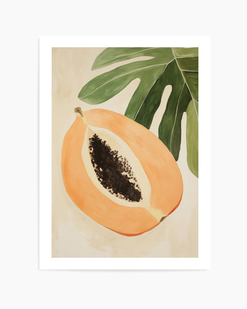 Tropicana Papaya | Art Print