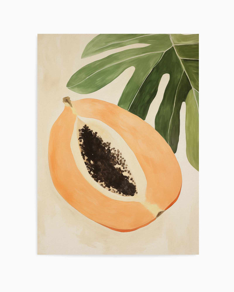 Tropicana Papaya | Art Print