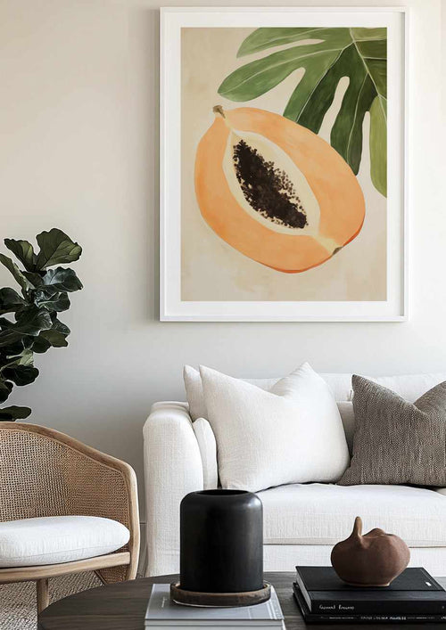 Tropicana Papaya | Art Print