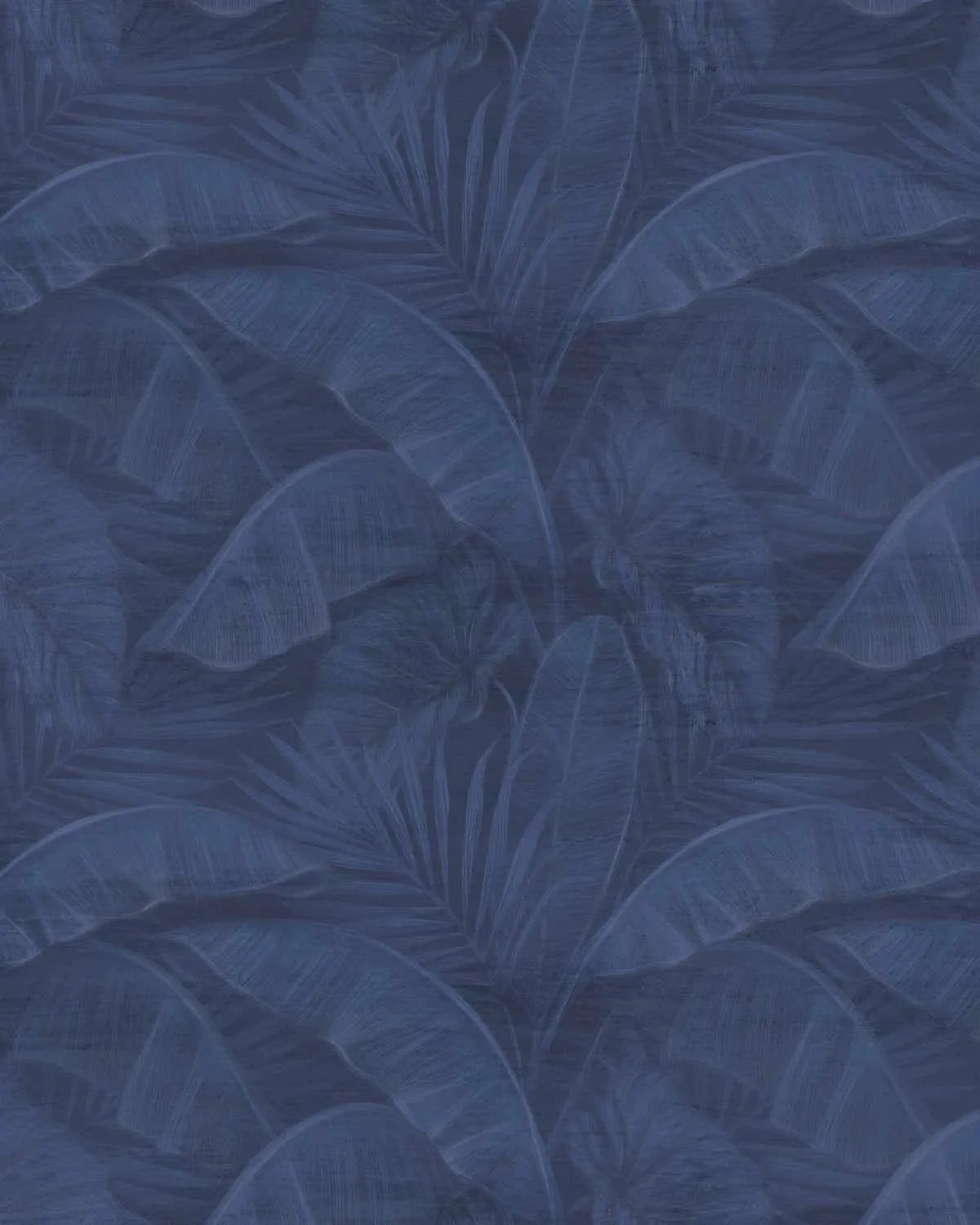 Tropics In Navy Wallpaper from Olive et Oriel where you can shop wallpaper and artworks online
