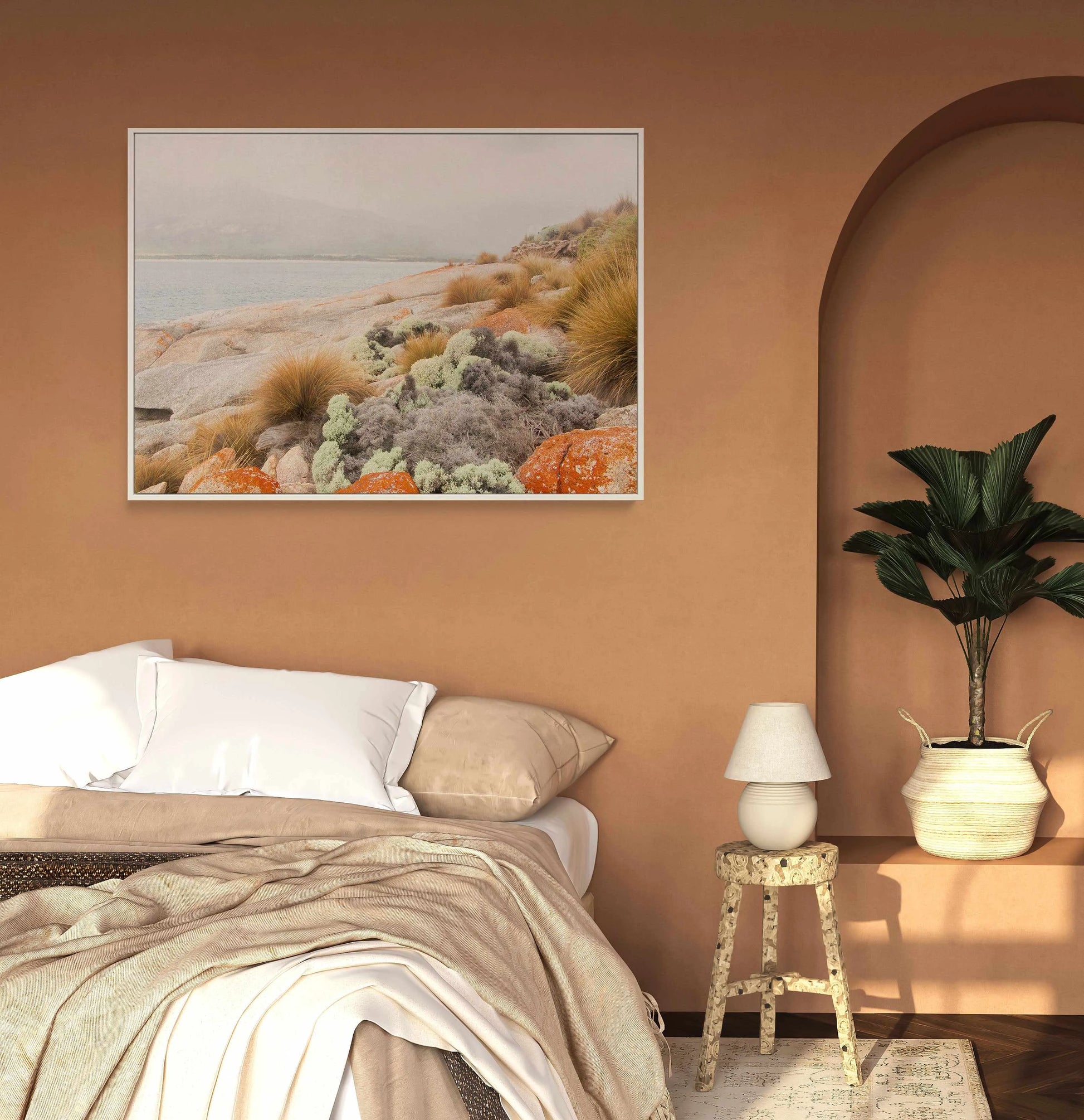 Trouser Point by Kellie Morris | Framed Canvas Art Print from Olive et Oriel where you can shop wallpaper and artworks online