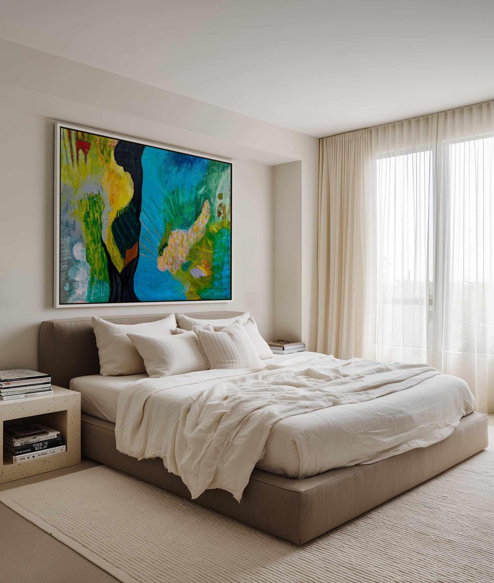 True Believer by Svend Kindt-Larsen | Framed Canvas Art Print from Olive et Oriel where you can shop wallpaper and artworks online