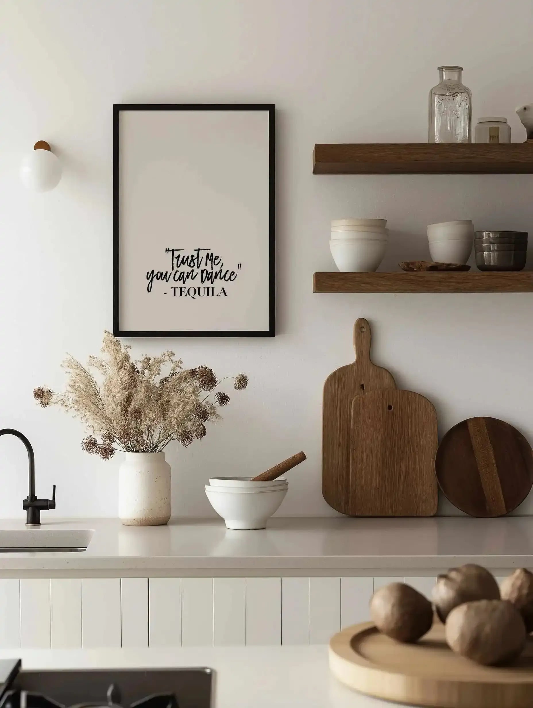 Trust me, you can dance Art Print from Olive et Oriel where you can shop wallpaper and artworks online