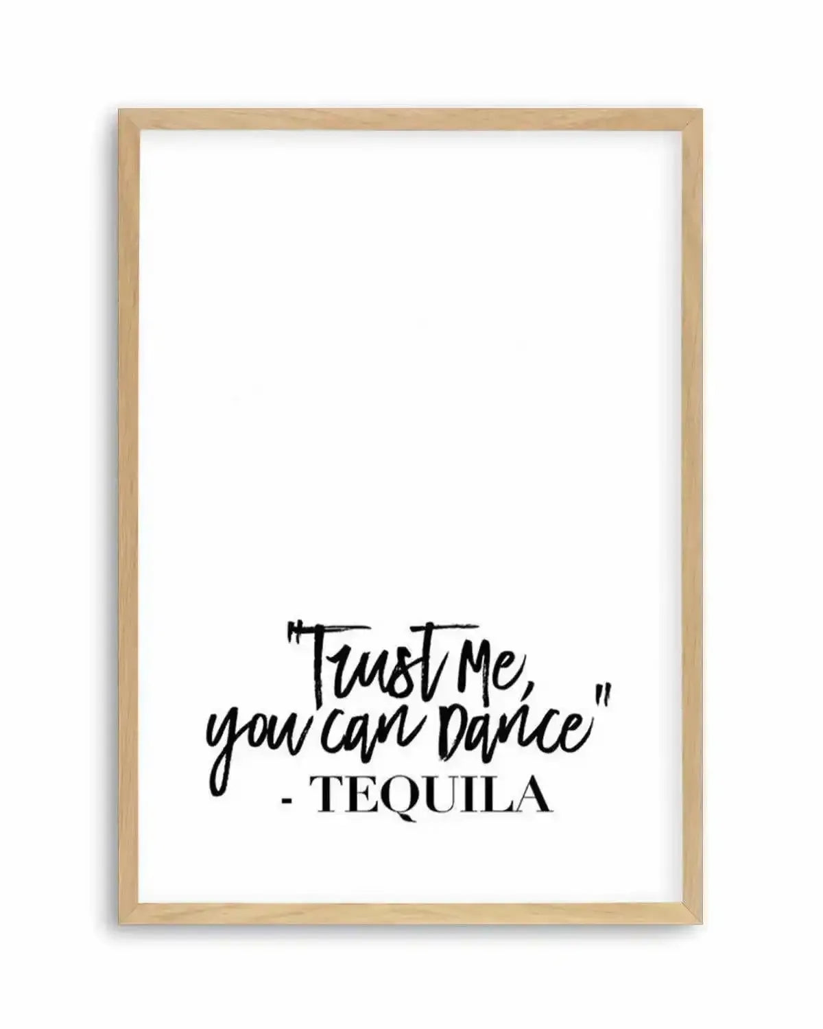 Trust me, you can dance Art Print from Olive et Oriel where you can shop wallpaper and artworks online