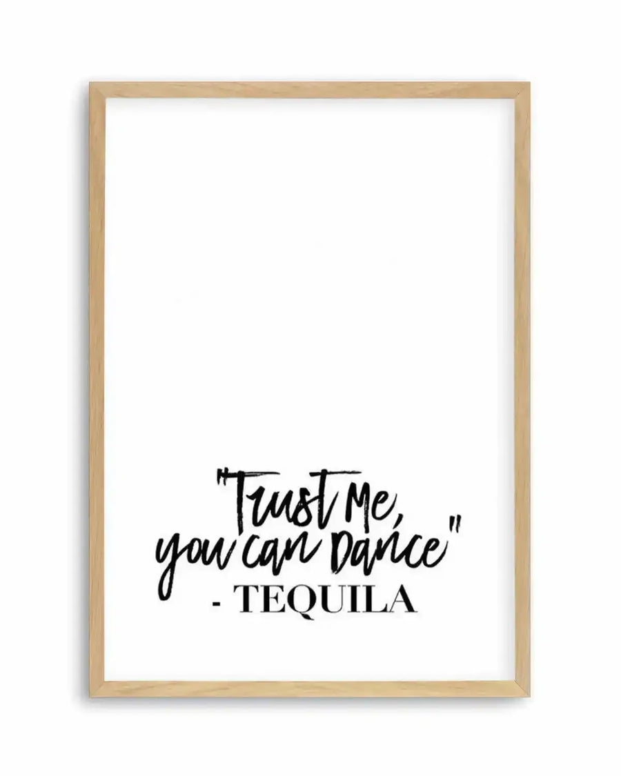 Trust me, you can dance Art Print from Olive et Oriel where you can shop wallpaper and artworks online