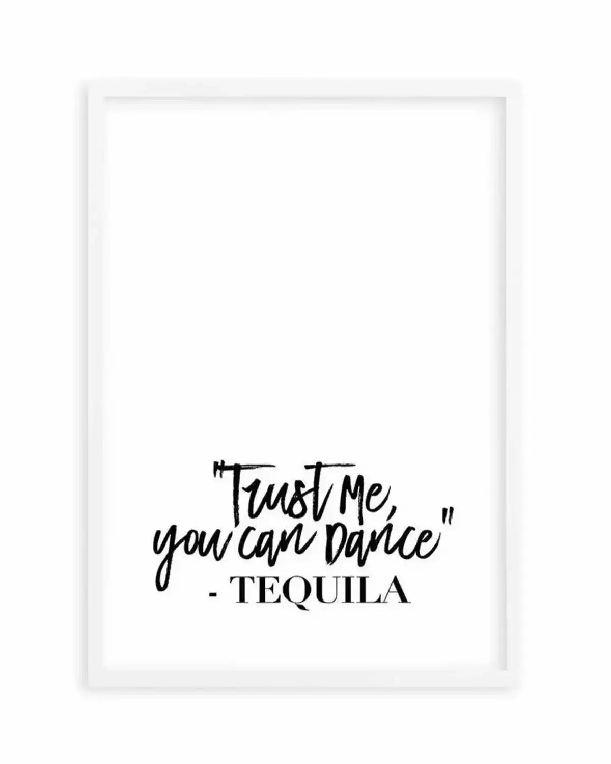 Trust me, you can dance Art Print from Olive et Oriel where you can shop wallpaper and artworks online