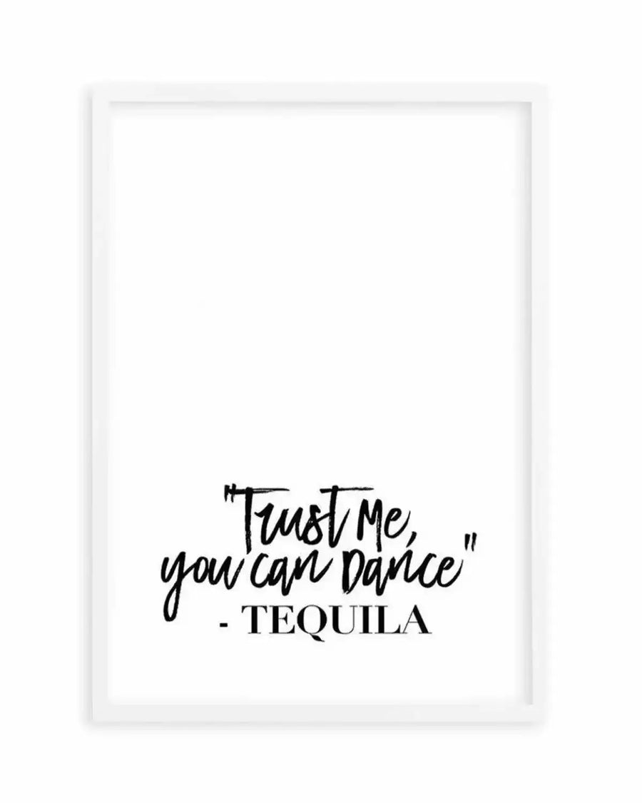 Trust me, you can dance Art Print from Olive et Oriel where you can shop wallpaper and artworks online