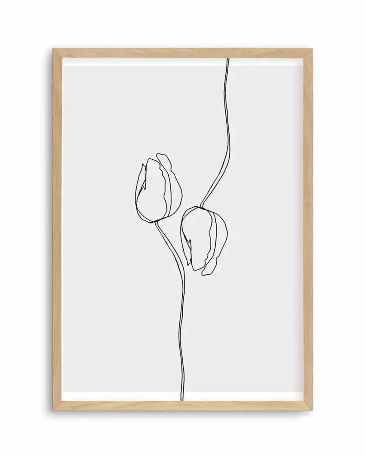 Tulip I | Illustration Art Print from Olive et Oriel where you can shop wallpaper and artworks online
