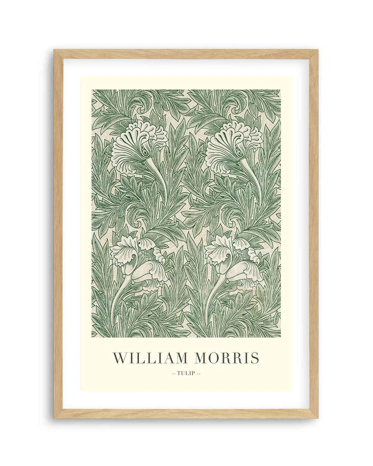 Tulip by William Morris Art Print from Olive et Oriel where you can shop wallpaper and artworks online
