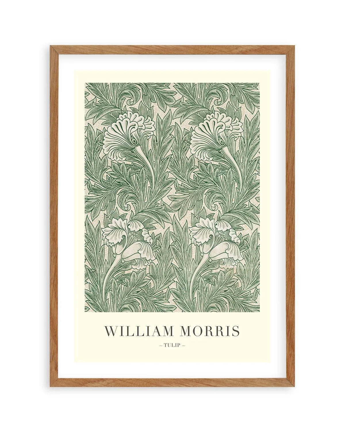 Tulip by William Morris Art Print from Olive et Oriel where you can shop wallpaper and artworks online
