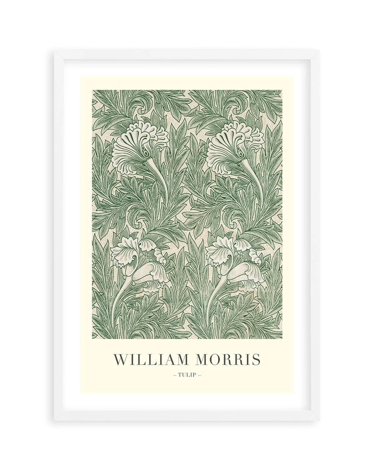 Tulip by William Morris Art Print from Olive et Oriel where you can shop wallpaper and artworks online