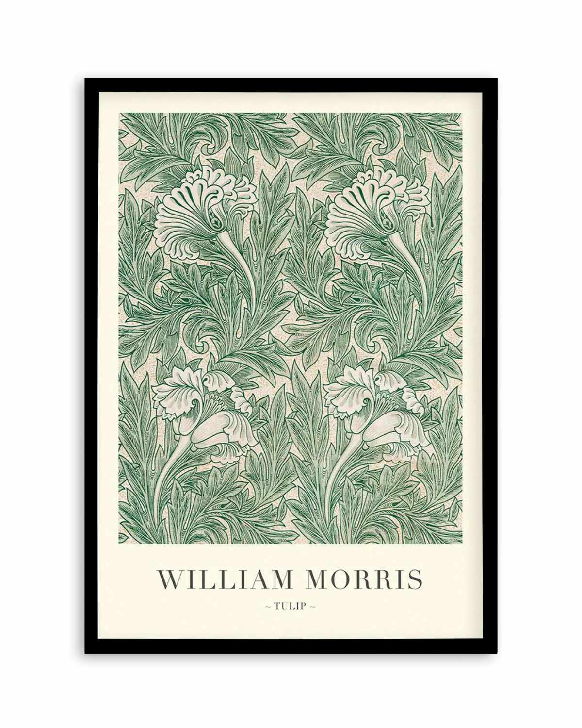 Tulip by William Morris Art Print