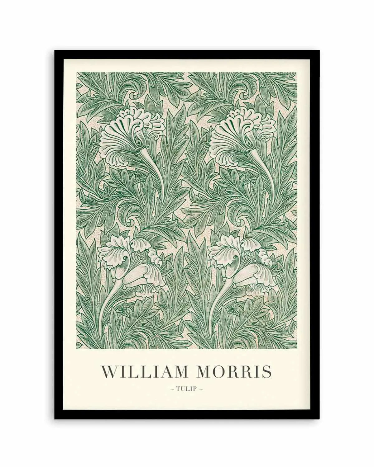 Tulip by William Morris Art Print from Olive et Oriel where you can shop wallpaper and artworks online