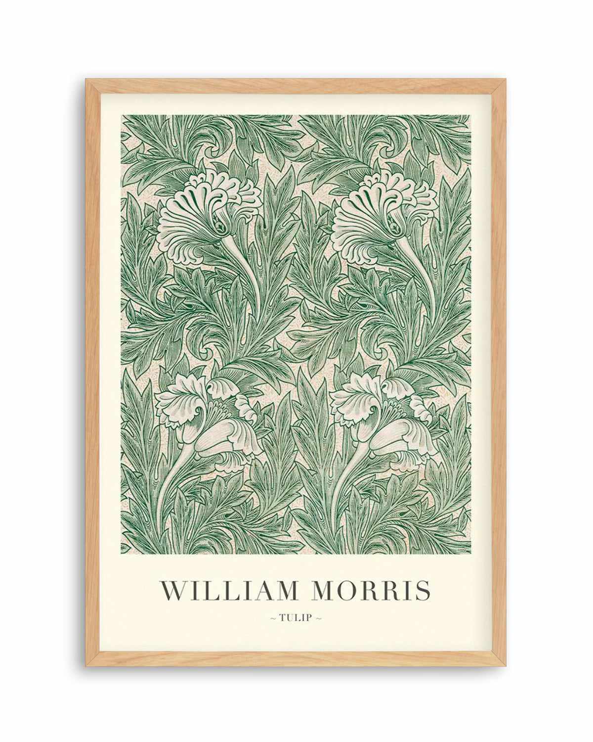 Tulip by William Morris Art Print