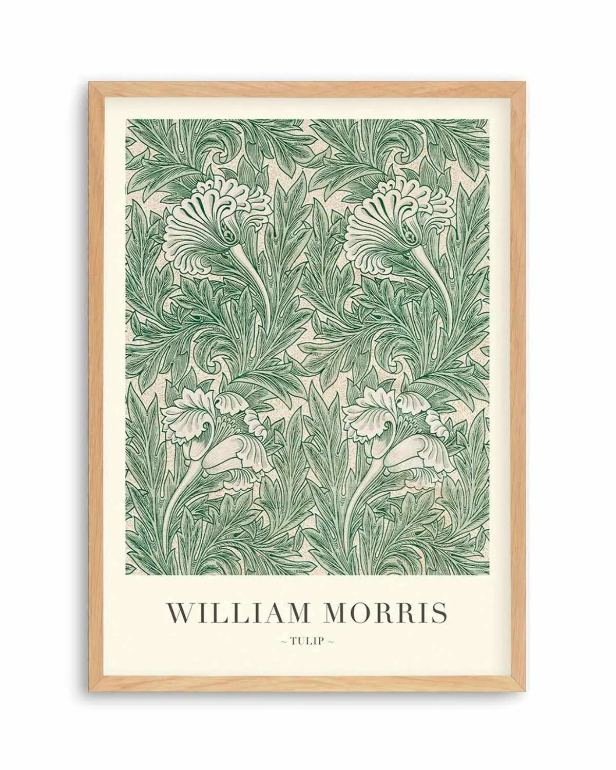 Tulip by William Morris Art Print from Olive et Oriel where you can shop wallpaper and artworks online