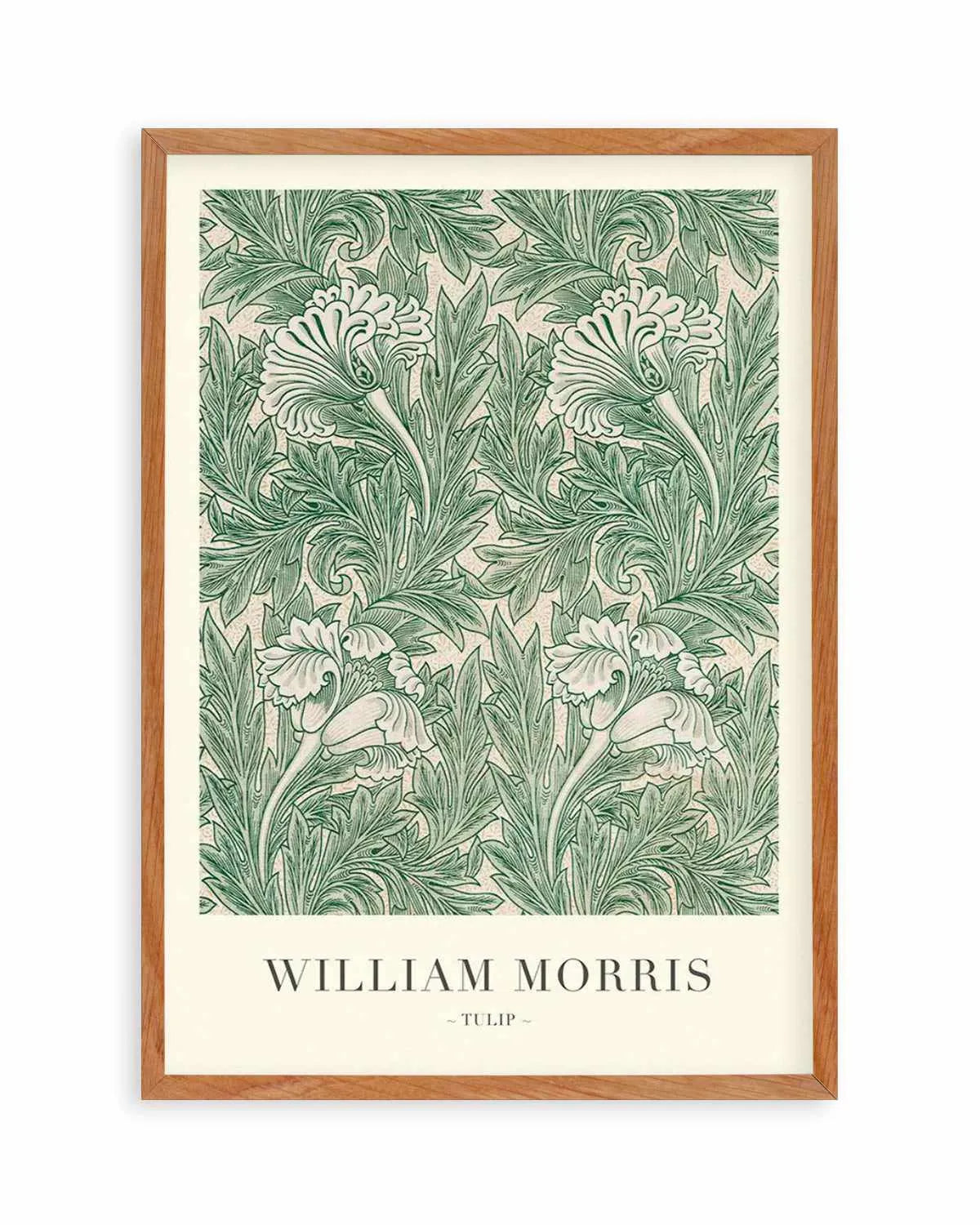 Tulip by William Morris Art Print from Olive et Oriel where you can shop wallpaper and artworks online