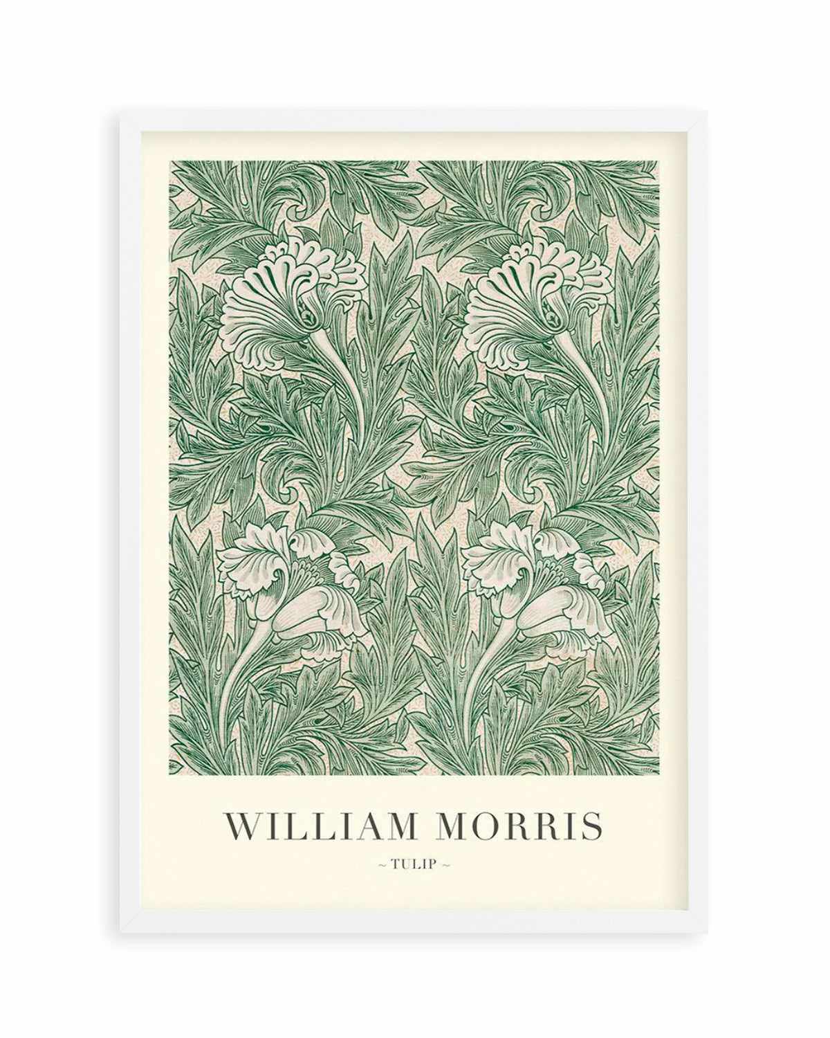 Tulip by William Morris Art Print