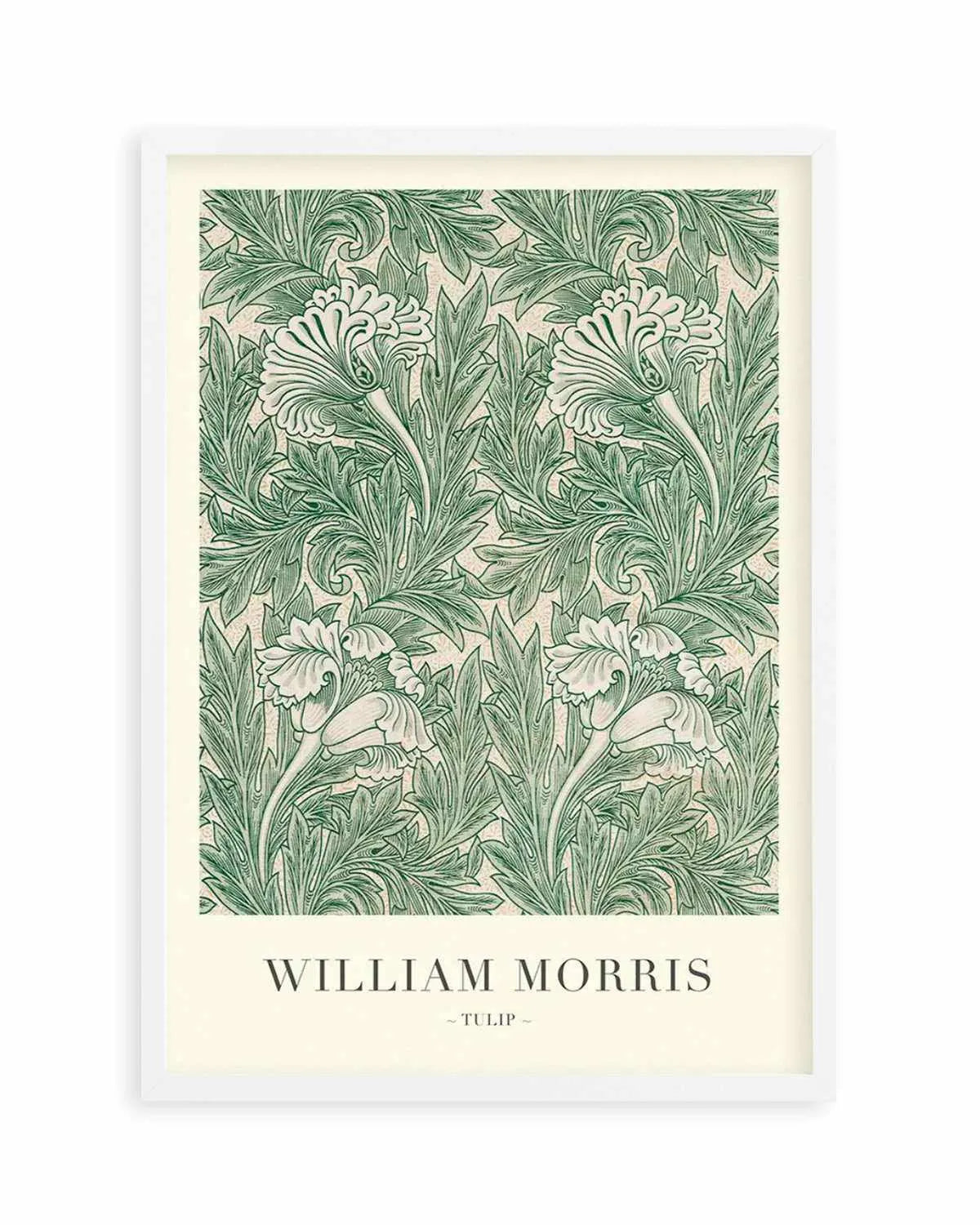 Tulip by William Morris Art Print from Olive et Oriel where you can shop wallpaper and artworks online