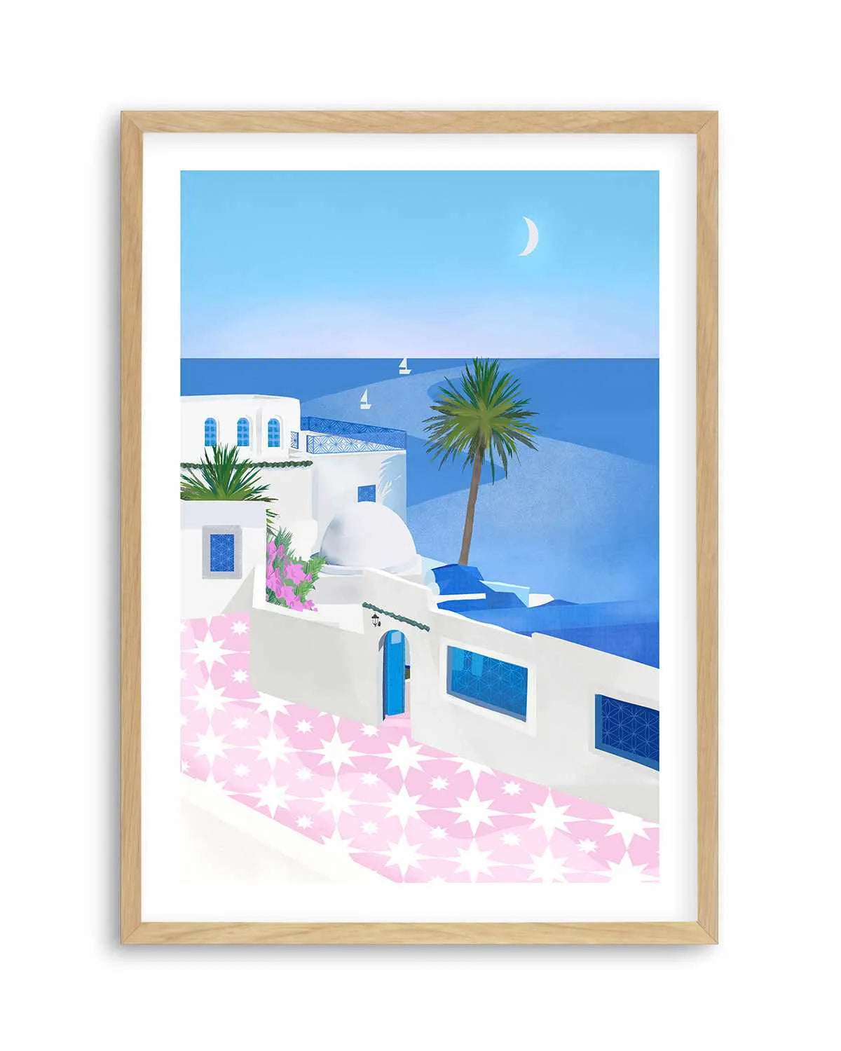 Tunisia by Petra Lizde Art Print from Olive et Oriel where you can shop wallpaper and artworks online