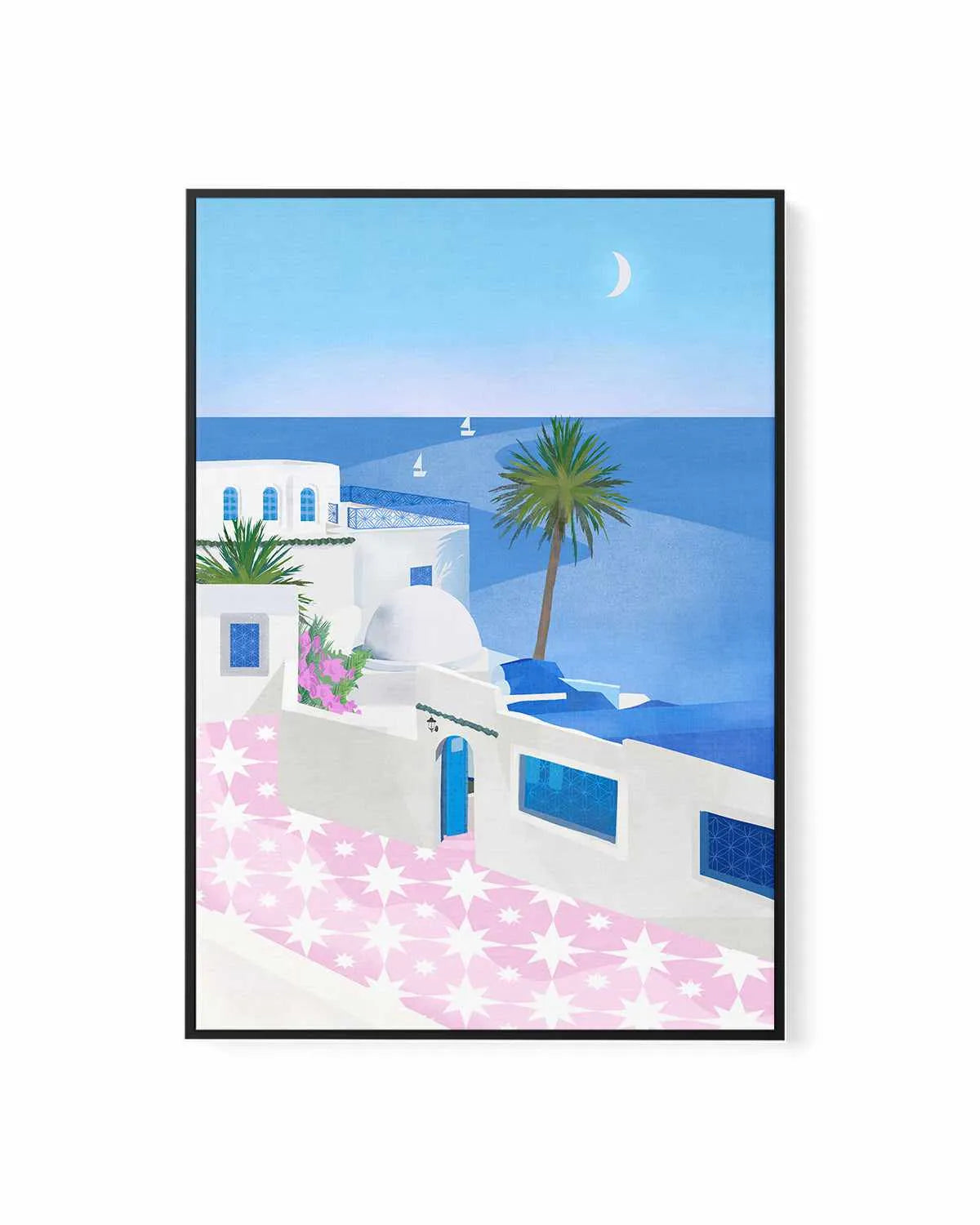 Tunisia by Petra Lizde | Framed Canvas Art Print from Olive et Oriel where you can shop wallpaper and artworks online