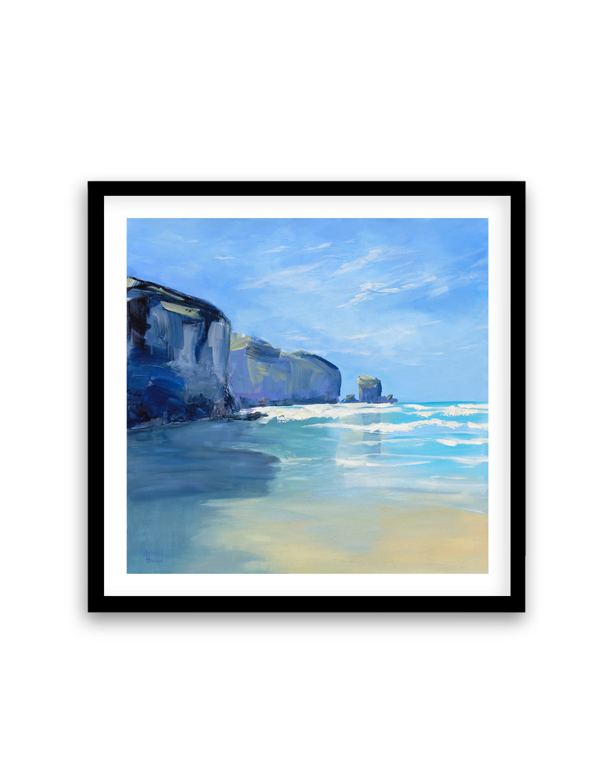 Tunnel Beach New Zealand by Meredith Howse | Art Print