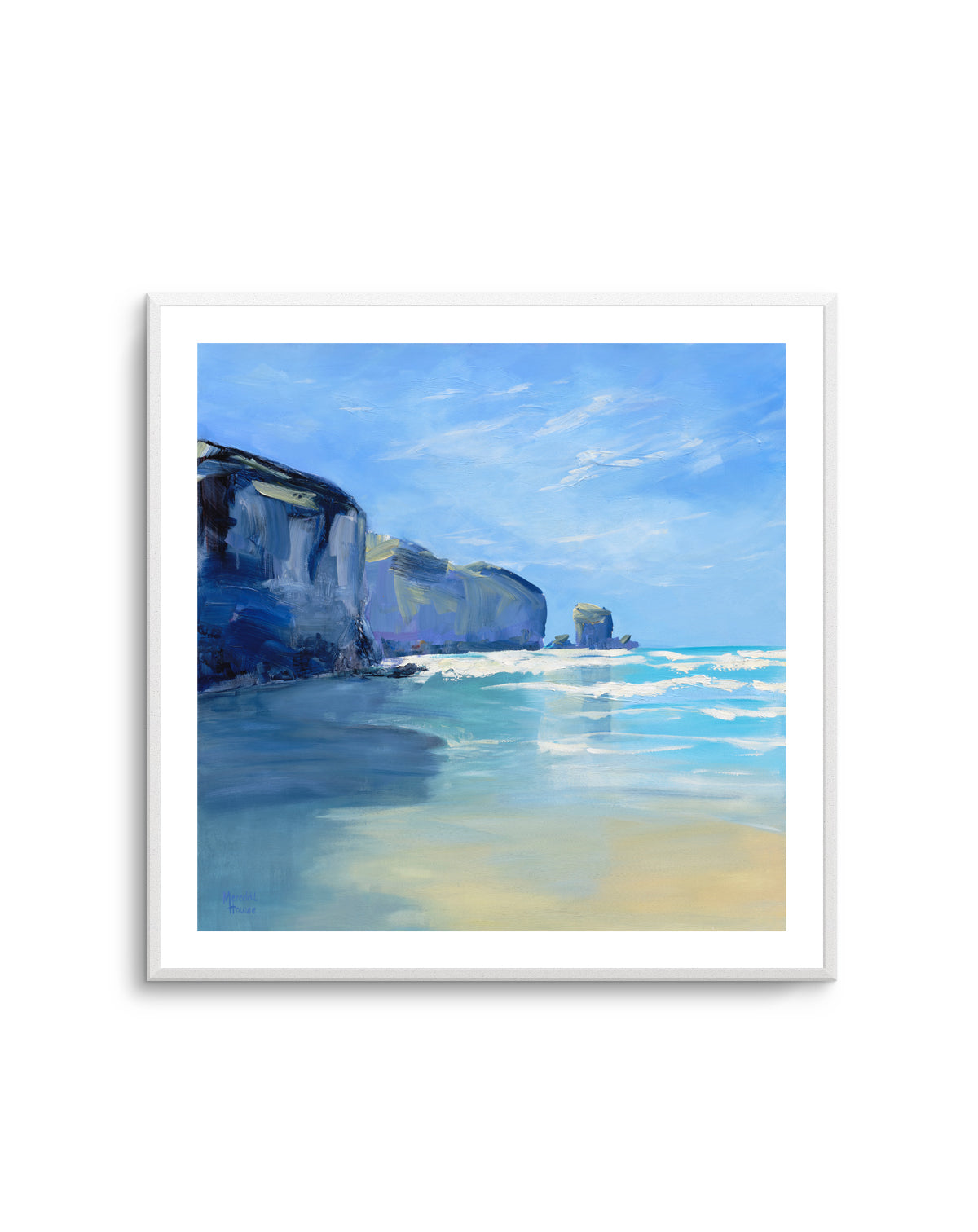 Tunnel Beach New Zealand by Meredith Howse | Art Print