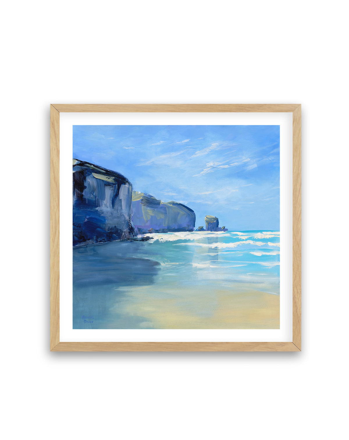 Tunnel Beach New Zealand by Meredith Howse | Art Print