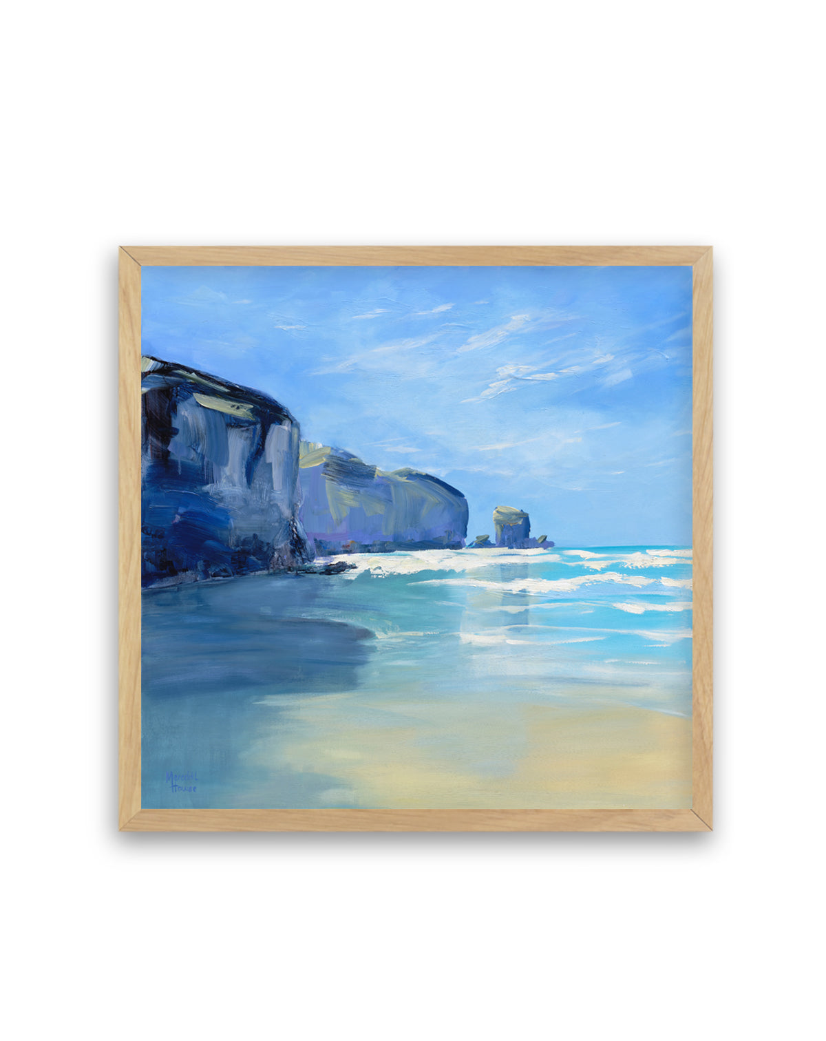 Tunnel Beach New Zealand by Meredith Howse | Art Print