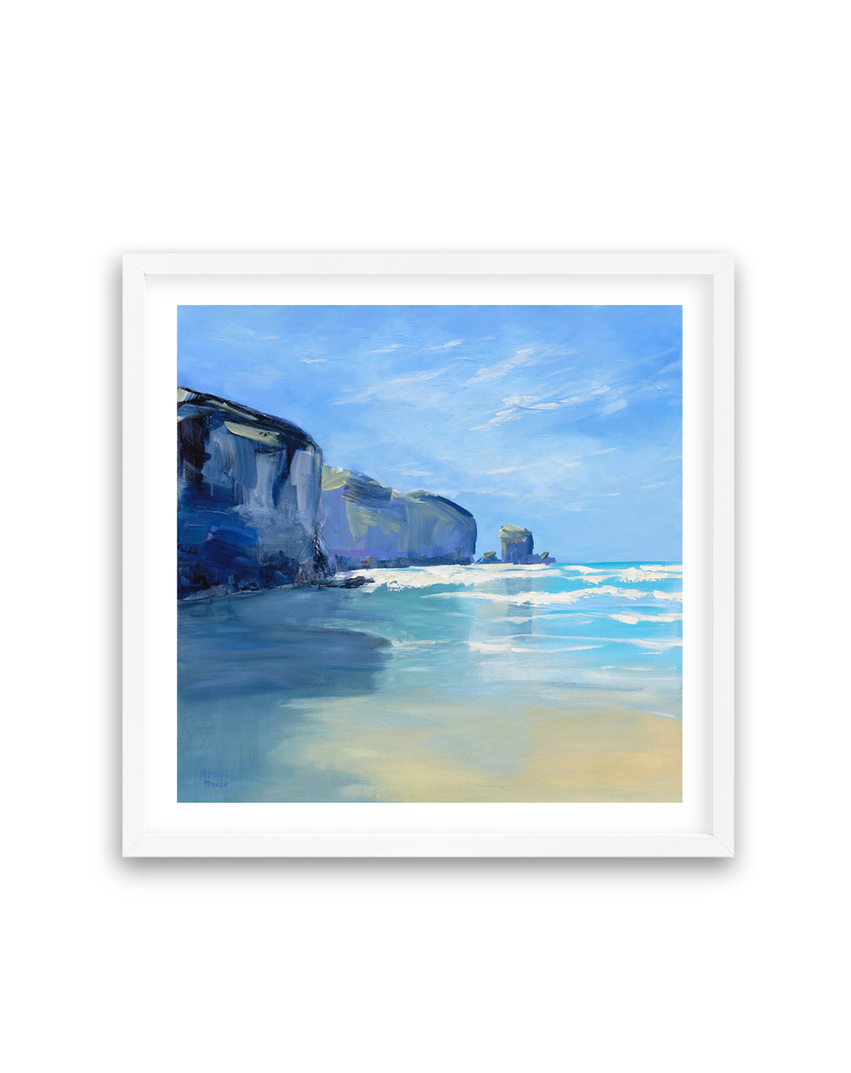 Tunnel Beach New Zealand by Meredith Howse | Art Print