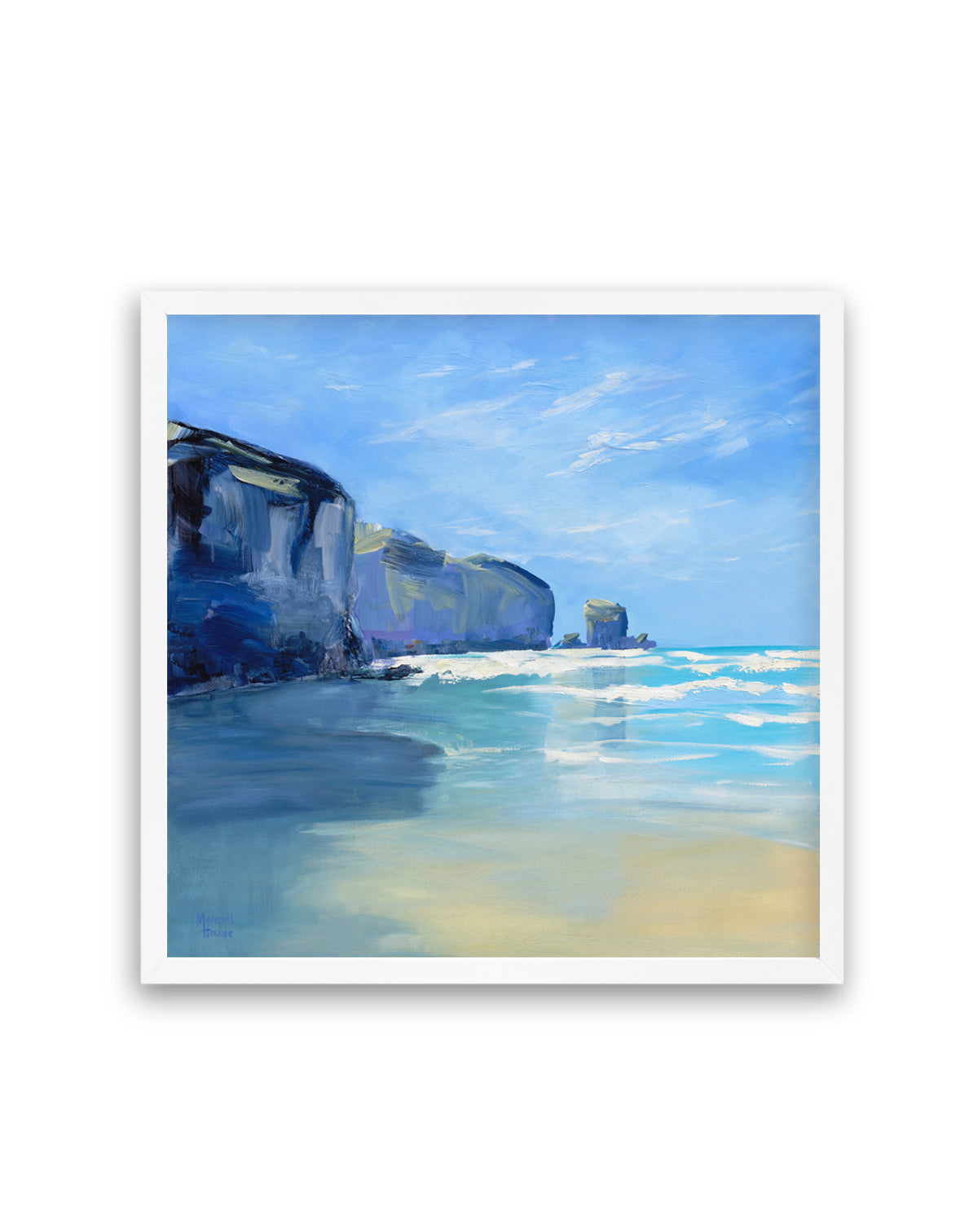 Tunnel Beach New Zealand by Meredith Howse | Art Print