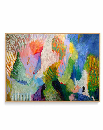 Turbulence by Svend Kindt-Larsen | Framed Canvas Art Print from Olive et Oriel where you can shop wallpaper and artworks online
