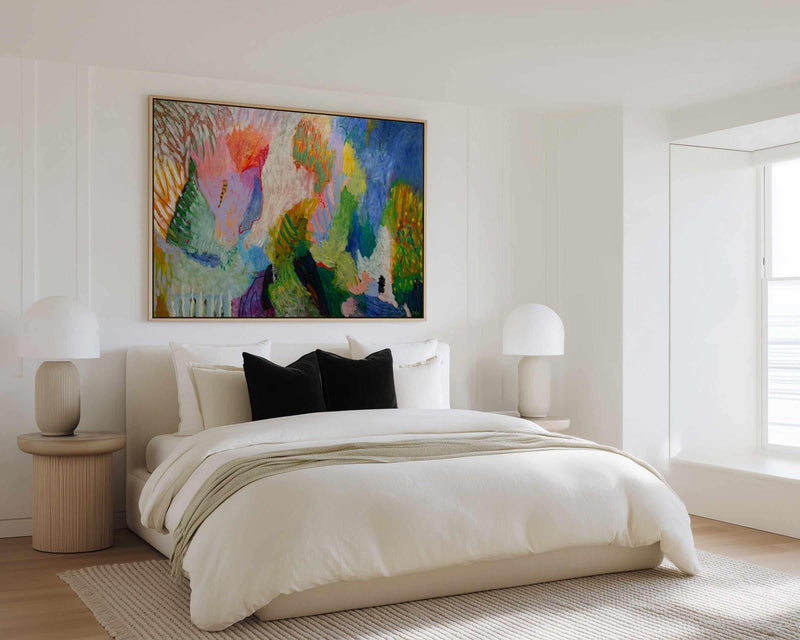 Turbulence by Svend Kindt-Larsen | Framed Canvas Art Print from Olive et Oriel where you can shop wallpaper and artworks online