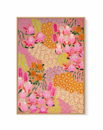 Turkish Delight by Alex Mason | Framed Canvas Art Print from Olive et Oriel where you can shop wallpaper and artworks online