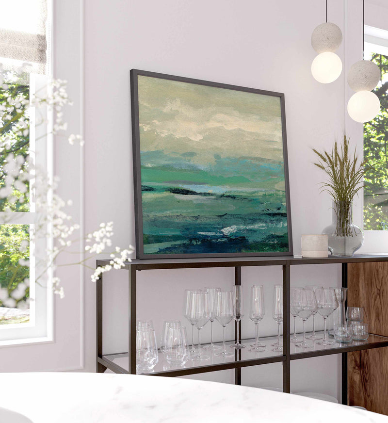 Turquoise Bay I | Art Print from Olive et Oriel where you can shop wallpaper and artworks online