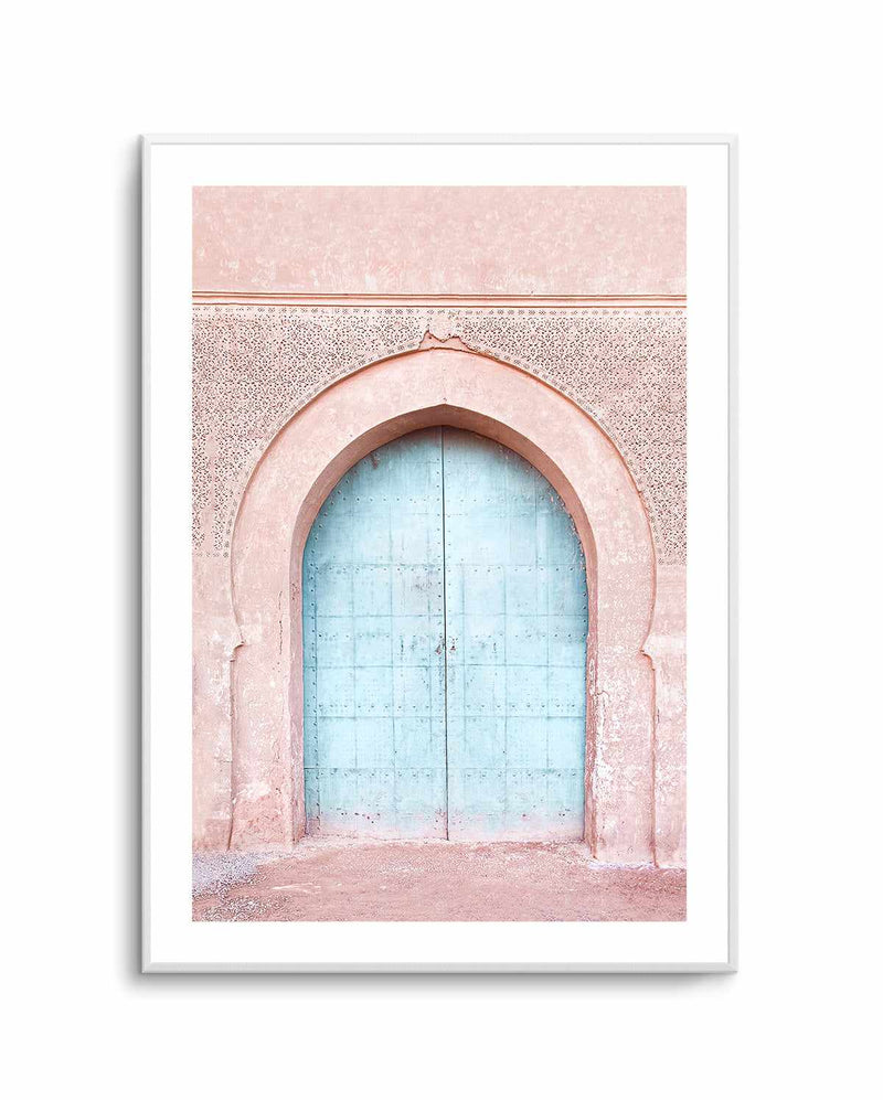 Turquoise Door by Kathrine Pienaar | Art Print