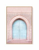 Turquoise Door by Kathrine Pienaar | Framed Canvas Art Print