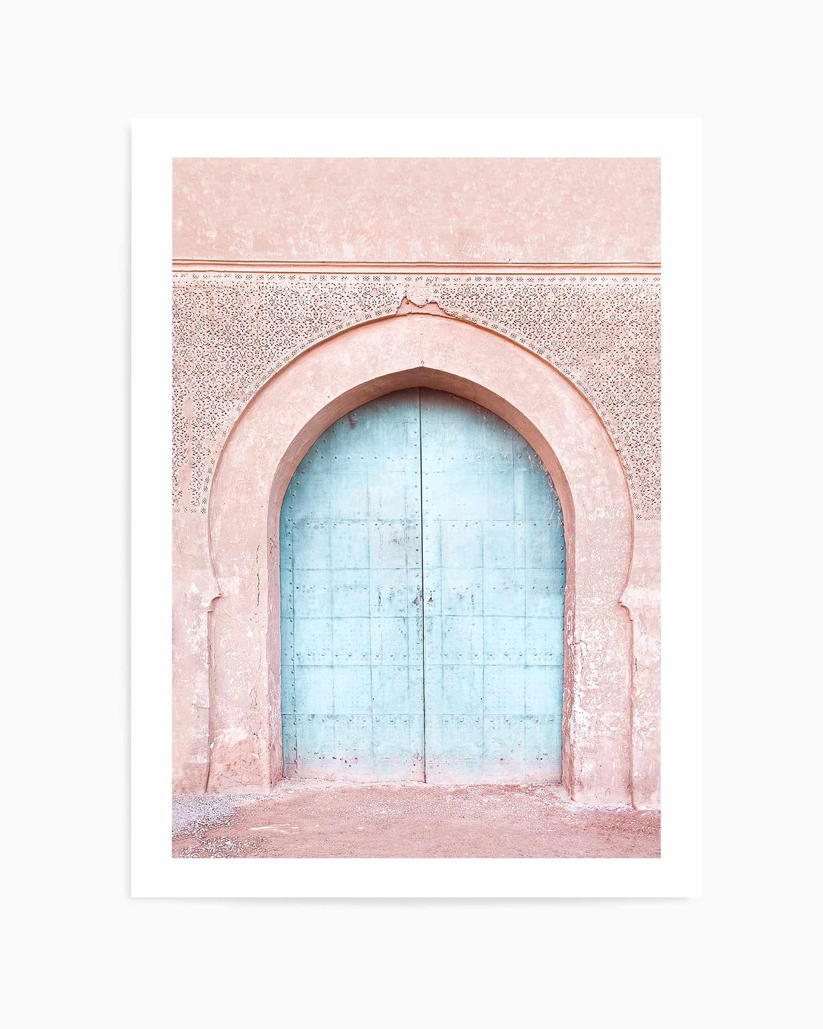 Turquoise Door by Kathrine Pienaar | Art Print