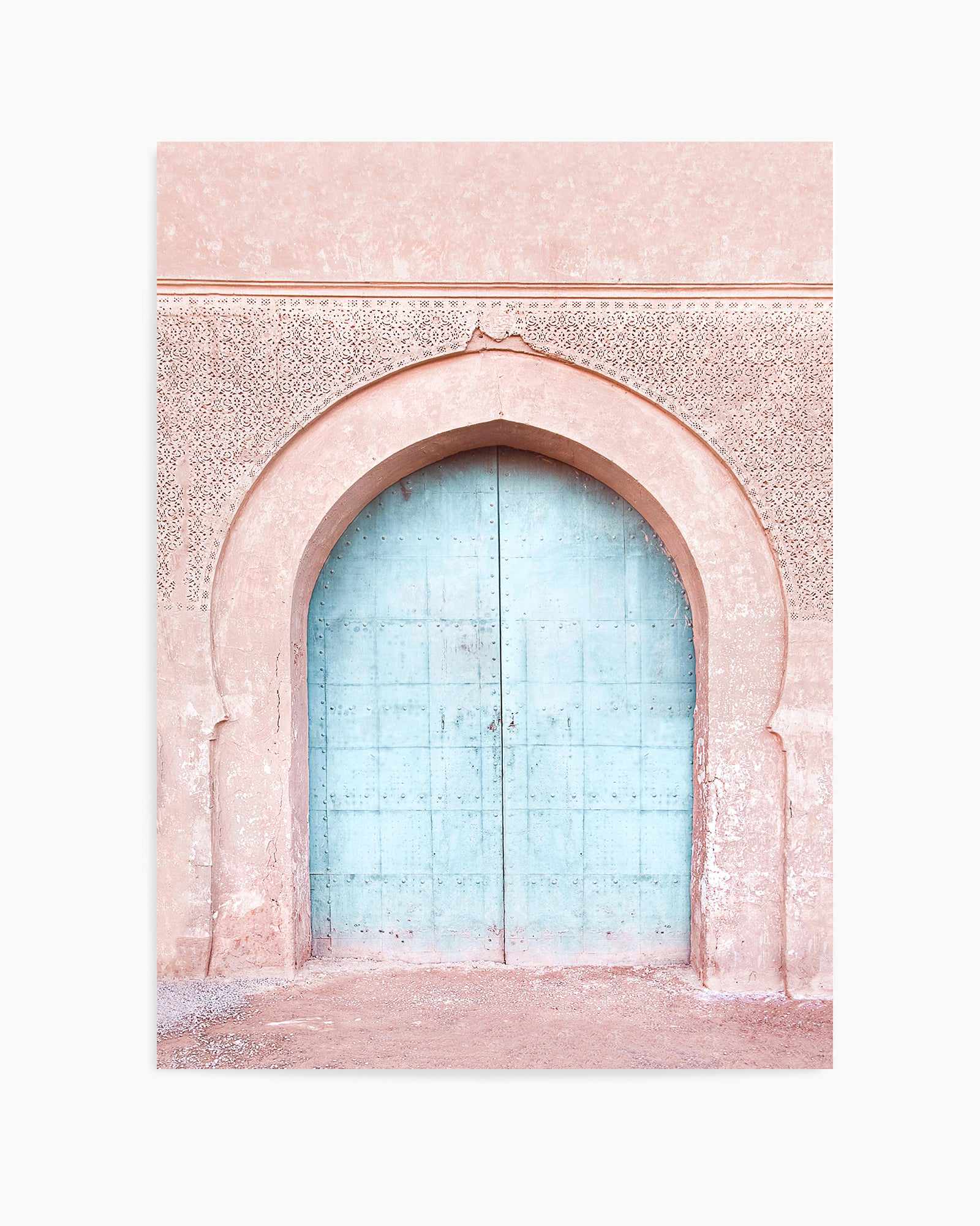 Turquoise Door by Kathrine Pienaar | Art Print