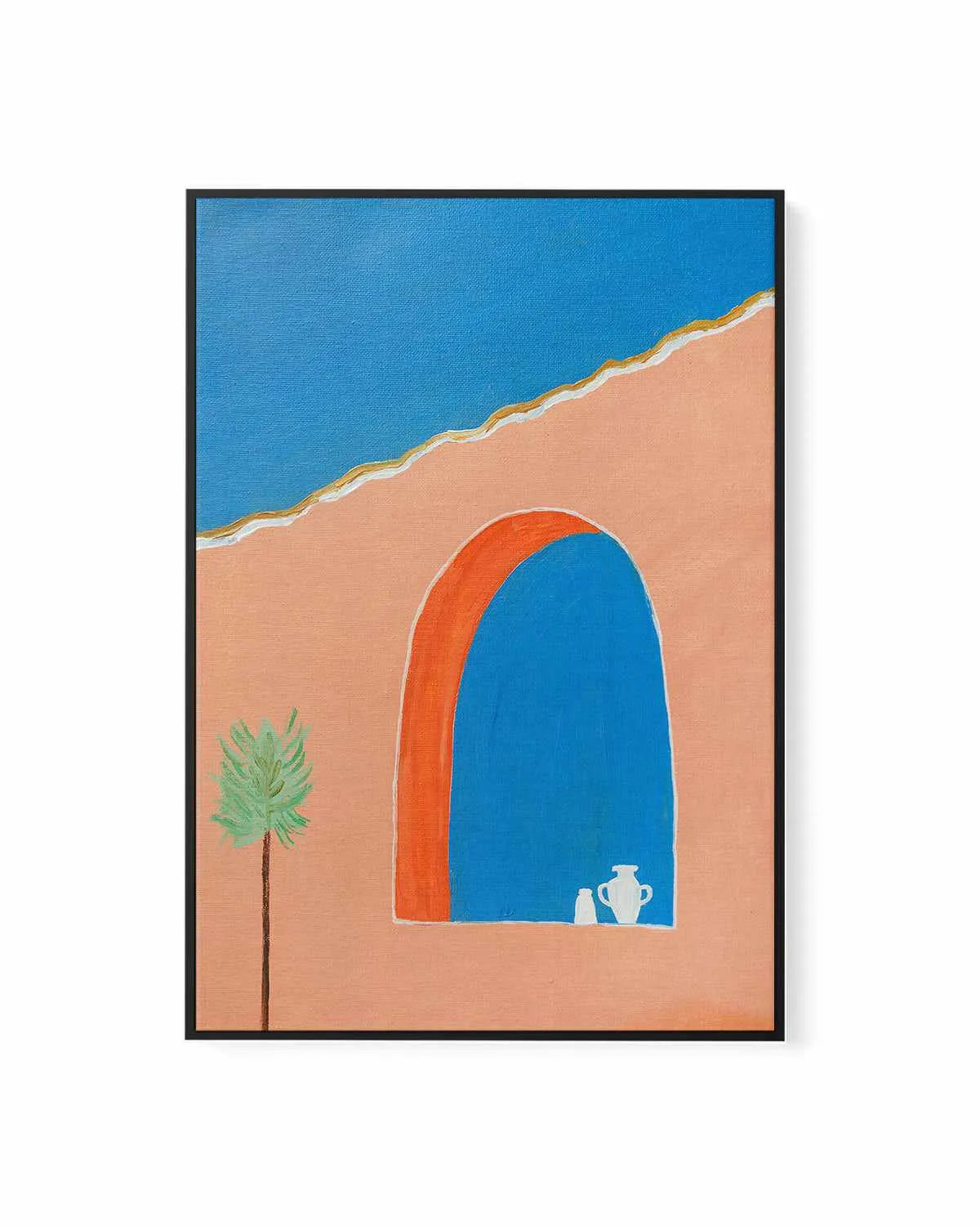 Tuscan Daze by Britney Turner | Framed Canvas Art Print from Olive et Oriel where you can shop wallpaper and artworks online