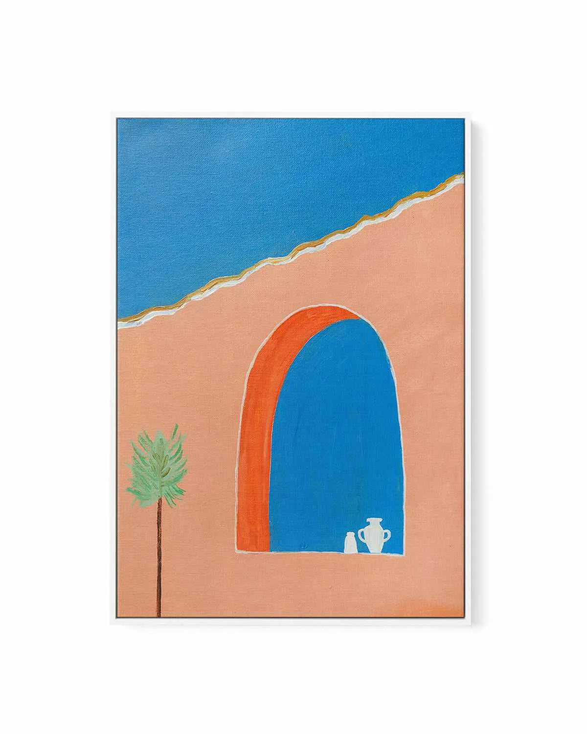Tuscan Daze by Britney Turner | Framed Canvas Art Print from Olive et Oriel where you can shop wallpaper and artworks online