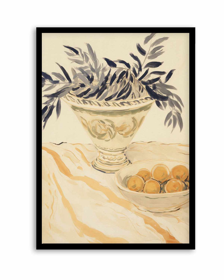 Tuscan Mornings No I | Art Print from Olive et Oriel where you can shop wallpaper and artworks online