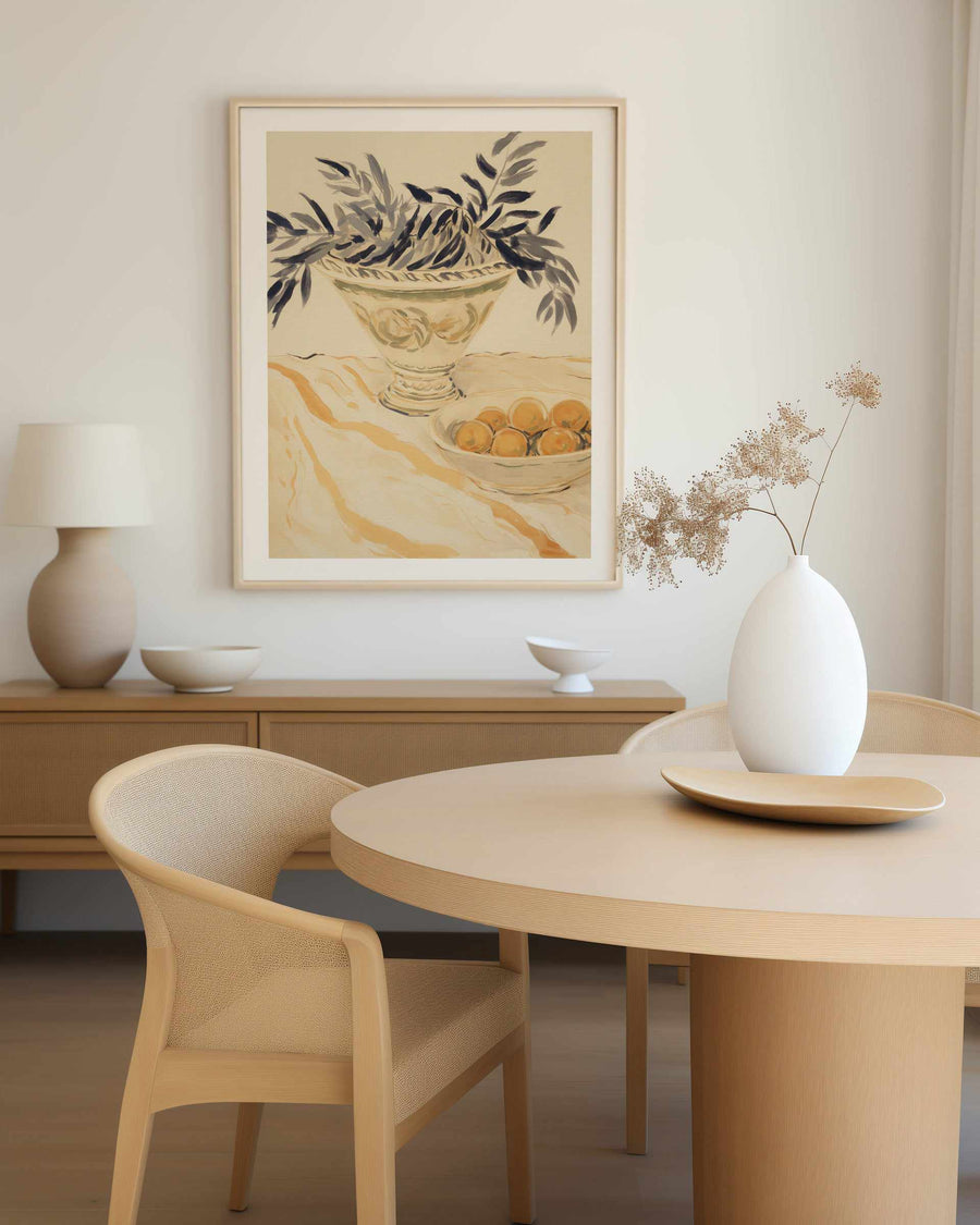 Tuscan Mornings No I | Art Print from Olive et Oriel where you can shop wallpaper and artworks online