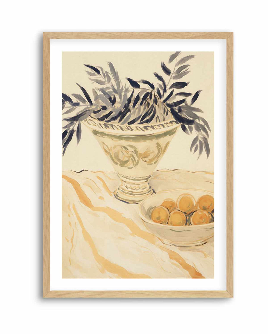 Tuscan Mornings No I | Art Print from Olive et Oriel where you can shop wallpaper and artworks online