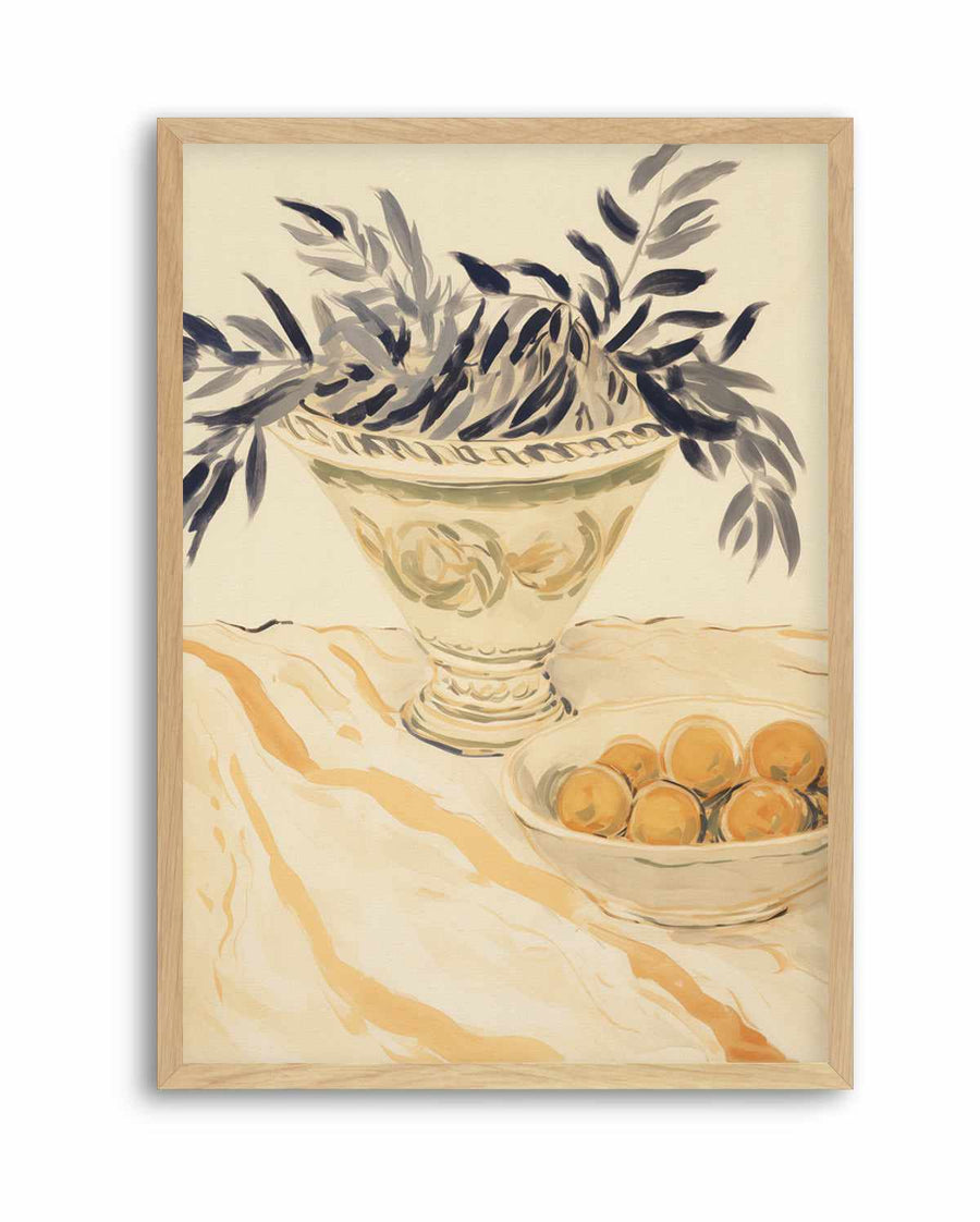 Tuscan Mornings No I | Art Print from Olive et Oriel where you can shop wallpaper and artworks online