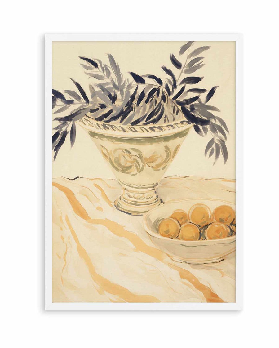 Tuscan Mornings No I | Art Print from Olive et Oriel where you can shop wallpaper and artworks online